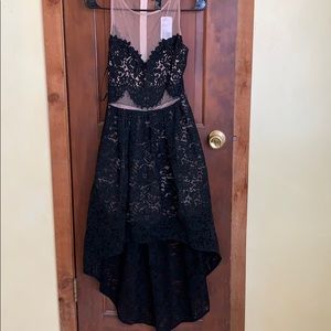 NWT HiLo Black Lace Dress